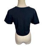 ALC Frank A.L.C. ALC Wren Bustier Cropped Tee Corset Seamed Crop Top Black Photo 9