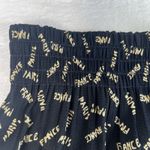 VTG Y2K Sz 4 Carole Little Skirt Cottagecore Abstract Boho Maxi Elastic Waist Black Photo 5