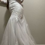 SheIn NWT  Wedding Dress Size 6 • Lace & Tulle Bridal Gown • Long Train • Bride Photo 1