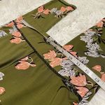 MINKPINK  Move Floral Crop Leggings in Green Medium Photo 3