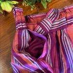 A New Day New without tag Pink and Purple A-Line Skirt with Tie Front Size Small Photo 3