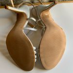 Carmen Marc Valvo  Silver Slingback Pumps size 7.5 NWOB Photo 5