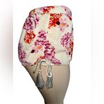 MINKPINK High Waist Floral Shorts - Pink and White Photo 2