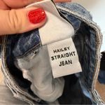 Tularosa  Revolve Hailey Straight Jean Distressed Krabi Blue High Waist Rise 26‎ Photo 6