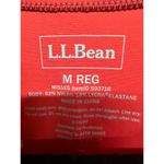 L.L. Bean Women's Rash Guard Coral Size Medium Swimsuit Top Beach Wear Photo 3