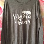 Mama Bear Shirt Gray Size XL Photo 2