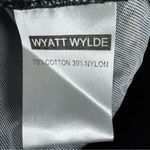 Wyatt Wylde Seersucker Arden Dress Black Size M Size M Photo 9