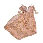 NBD  - Jamela Evening Maxi Dress in Pink & Gold Photo 3