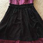 BCBGeneration Party Cocktail Dress Black And Purple Size 0 BCBG Photo 8