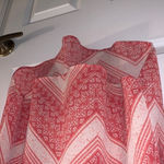 Faith and joy  Semi Sheer‎ V Neck Blouse Size M Photo 4