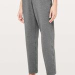 Lululemon On The Fly Pant 27" Heathered Black Gray Full-On Luxtreme 6 Photo 0