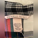 Victoria's Secret Women’s Multicolor Plaid Flannel Rhinestone Romper Size M Photo 5