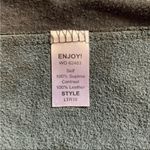 Michael Stars  Black Genuine Leather Jacket Size Medium Photo 8