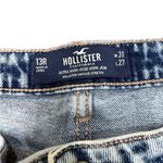 Hollister 🌟  Ultra High-Rise Mom Jeans Raw Hem Patchwork Size 31 👖 Photo 8