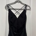 Lulus All this Allure NWT size Large Black Strappy Backless Mermaid Maxi Dress Photo 7