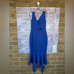 Elliatt Viola Dress in cobalt size small Photo 7