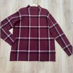 Max Studio . Women's Burgundy Plaid Sweater 🍷
*NEW WITH TAGS 🏷️ Photo 6