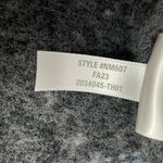 Madewell Rugby Stripe Polo Sweater Charcoal Gray & Blue Stripe Pullover Size XS Photo 8