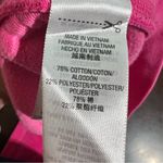 Juicy Couture Pink Velour Pants Sz S Sequin Logo Spellout Y2K * Flawed But Fab * Photo 6