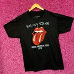 The Rolling Stones Hot Lips 1975 North American Tour Tee M Photo 2