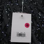 Mac Duggal  5124 Womens Dark Gray Beaded Long Sleeve Evening Gown Photo 11