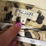 Tru Luxe Leopard Print Skinny Jeans Black Size 8 Photo 10