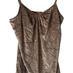 Personal Identity Tank Top Womens Large‎ Velvet Spaghetti Strap Y2K Photo 0