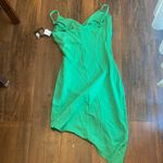 Planet Gold  Vibrant Green Midi Dress Photo 4