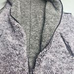 Entro  Women’s Vest Size 1X Sherpa‎ Zip Up Brown Photo 4