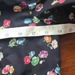 Coach  Womens Navy Floral Bomber Jacket Reversible Size Small Photo 10