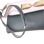 Victoria's Secret Pink and Black Phone Wristlet Wallet Bow Snap Closure Photo 2