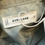 Everlane THE SUPIMA COTTON SHORT-SLEEVE SHIRT DRESS NWT 10 Photo 7