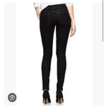 Gap 1969 WOMENS COATED BIKER LEGGING JEANS black size 26 Photo 1