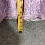 Tobi dress womens small purple floral lace long sleeve bodycon sexy club party Photo 3