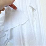 Ella Moss  Ruched Back White Cardigan Sweater Size XS Photo 4