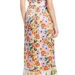 Alice + Olivia Evelia Ruffled Floral High Low Asymmetrical Maxi Dress Size 10 Photo 12