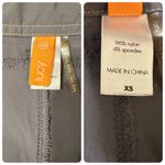 Lucy Activewear Shorts Women's XS Gray Stretch Low Rise Zip Fly Pocket Athletic Photo 14