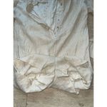 TALULAH  Shirt Top Womens S Cream‎ Oversized Tunic 3/4 Sleeve Button Up Lined Photo 5