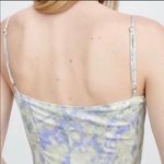 ZARA  Tie Dye Watercolor Bustier Bodysuit Photo 3
