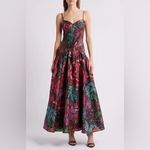 Hutch  Lietta Gown condensed embroidered floral size‎ Xsmall NWT! Photo 2