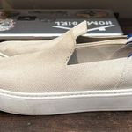 Rothy's The Original Sneaker Sand Beige Slip On Knit Loafer Women's Size 8 Photo 4