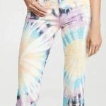 Mother Superior The Tripper Swirling Secrets Tie Dye Crop Jeans Size US 26 Blue Photo 0