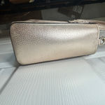 Kate Spade  Wellesley Quinn Metallic Gold Leather Tote Shoulder Bag Purse Photo 11