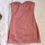 Pretty Little Thing PLT Strapless Lace Detail Bandeau Mini Dress 4 - Rose Pink Photo 3