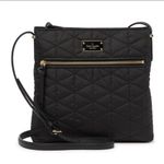 Kate Spade  New York Dessi Wilson Road quilted nylon crossbody bag Black Photo 0