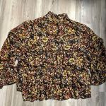 Adyson Parker size XL Blouse with Ruffle bottom pit to pit 23 length is 27 Photo 1