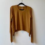 Free People FP Movement Tempo Long Sleeve Tee - Russet Orange/Copper - Medium M Photo 1