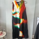 COS  x Uzrambo Abstract Multicolor Silk‎ Cotton Maxi Dress Photo 1