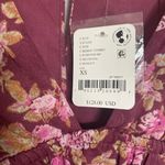 Free People NWT  Floral Long Sleeve Dress Photo 5