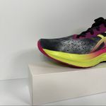 ASICS NOVABLAST 2 WOMENS RUNNING SHOES SIZE 9 BLACK YELLOW PURPLE PINK USED Photo 5